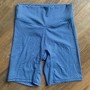 Vitality Balance Athletica Bike Short Short - Light Blue Pattern - XS